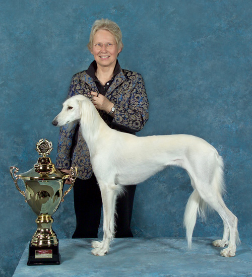 CH Dakira Sawahin, Best-in-Show-Siegerin der Bundessieger-Zuchtschau in Dortmund 14.10.2007, Foto: Roberto-Team