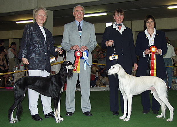 Weltsieger 2003 CH Walisha Sawahin + CH Rahima's Behrouz el Hor, Foto: Silke Hopf